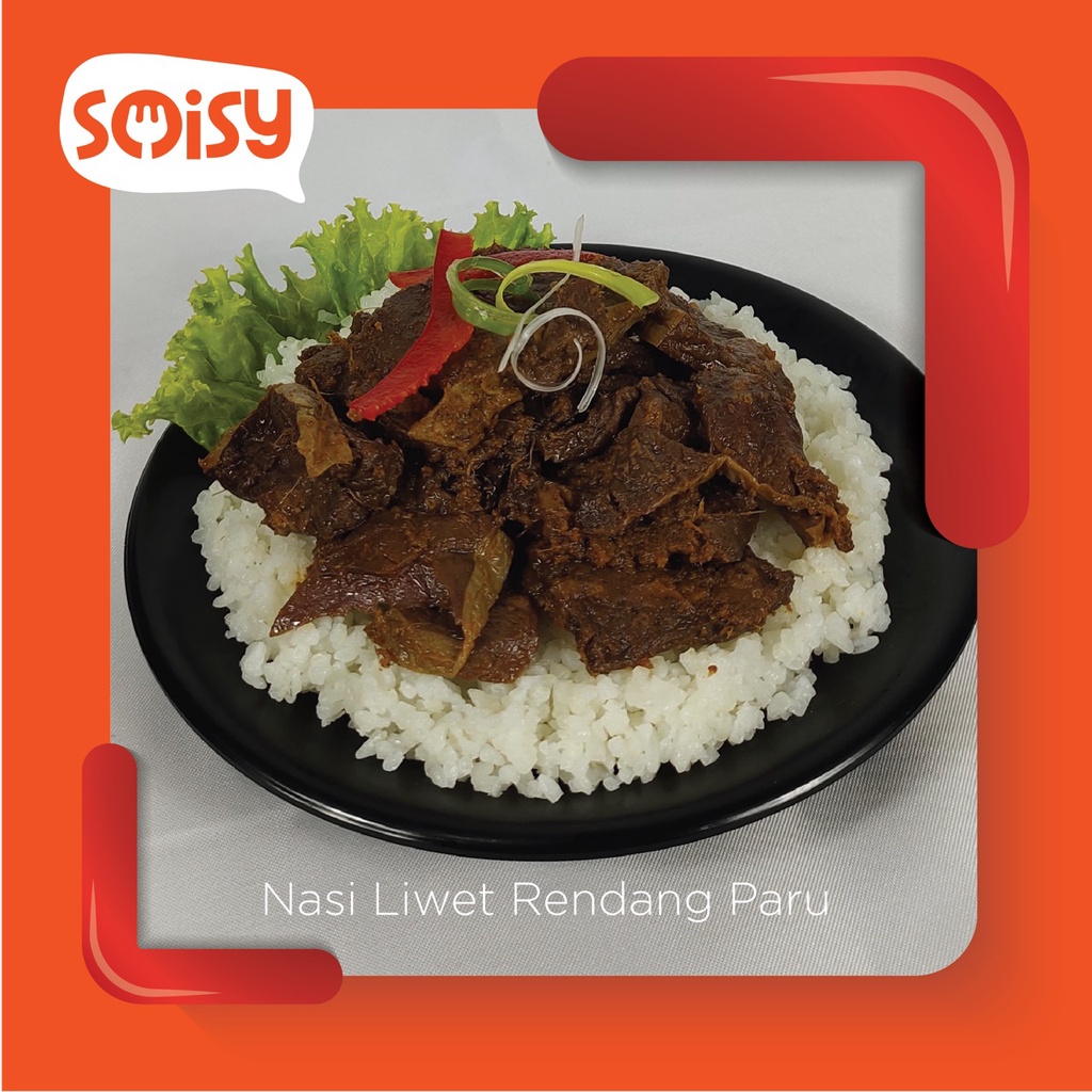 

SOISY Nasi Liwet Rendang Paru