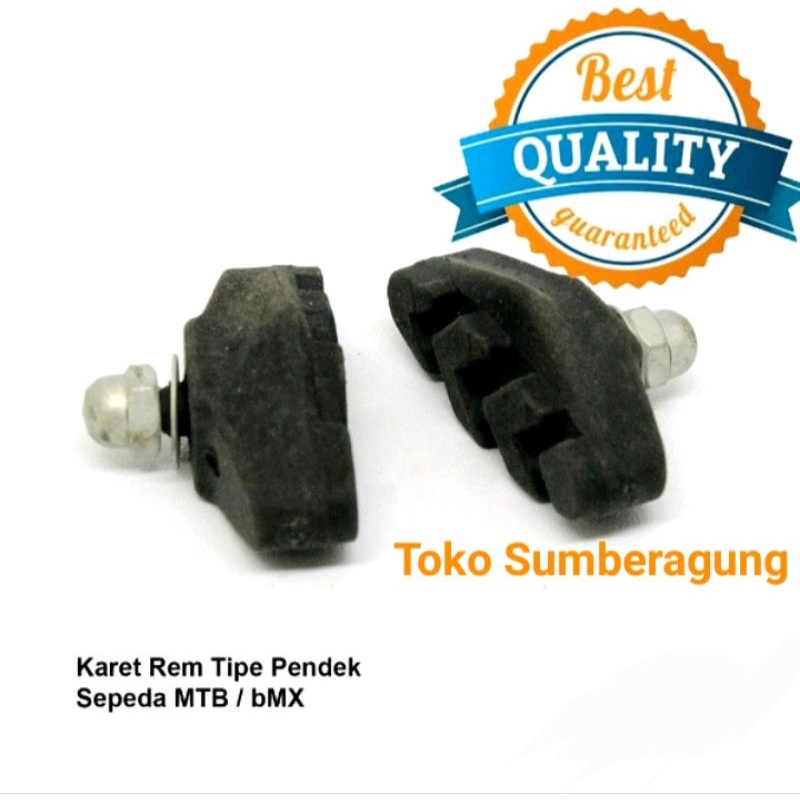 Karet rem sepeda bmx Karet rem U Brake kampas rem U-Brake sepatu rem U Brake karet rem sepeda mtb fe