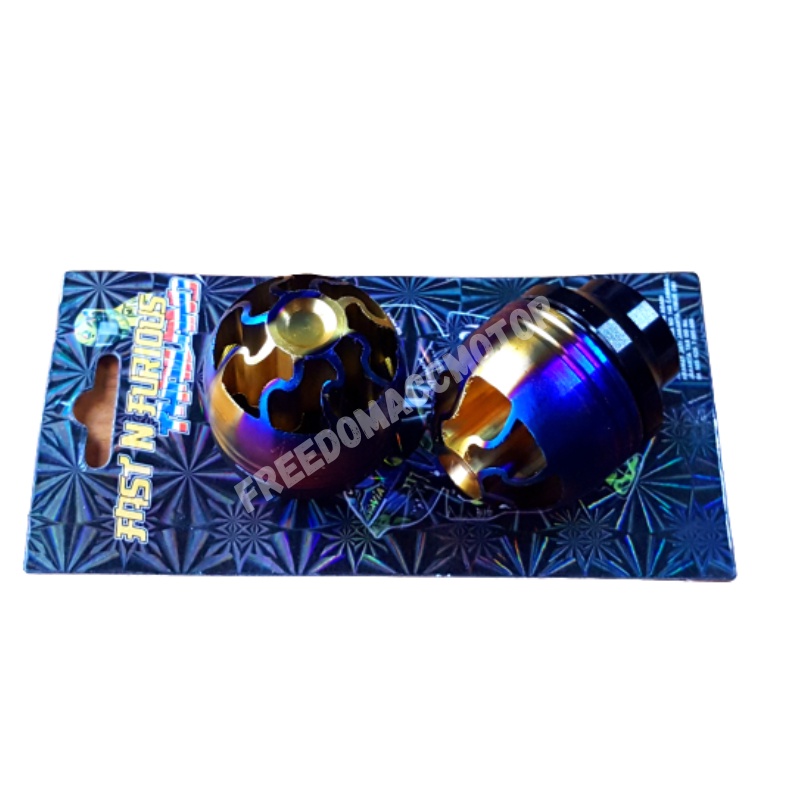 Jalu as roda fast n furious model naga two tone pelangi universal semua motor