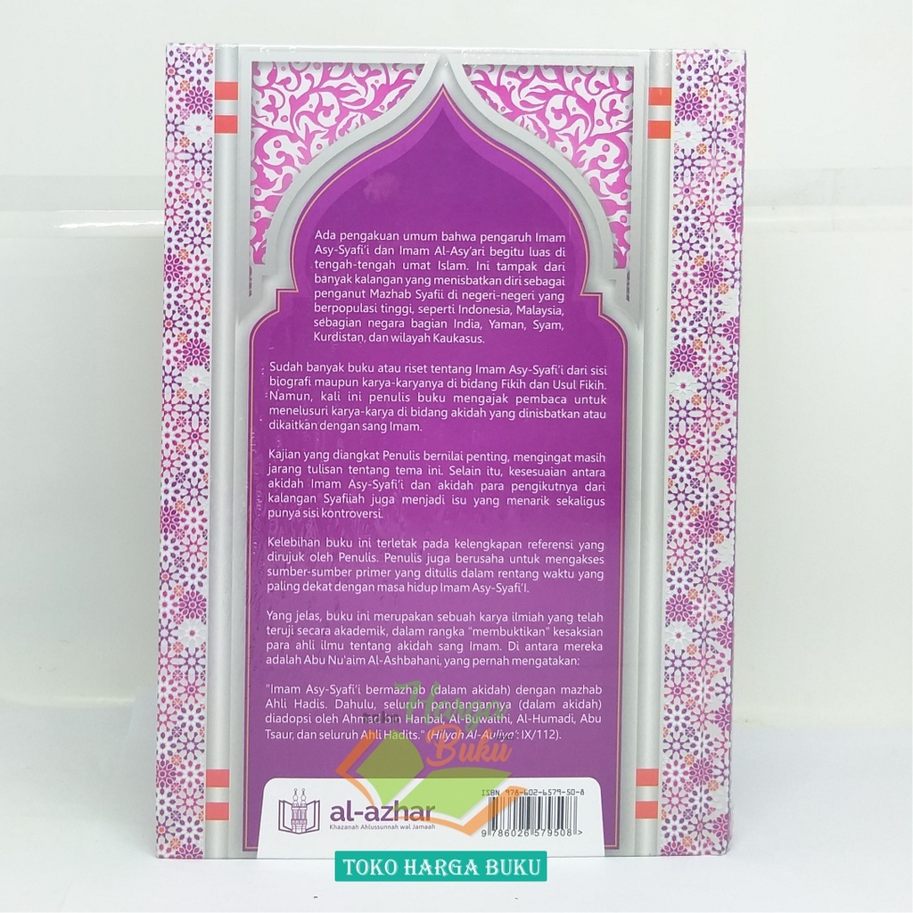 Paket 2 Buku Aqidah Imam Asy-Syafii Jilid 1 dan 2 Sebuah Kajian Berdasarkan Sumber Primer Karya Muhanna Salim Said Mar'i Buku Akidah Imam Asy Syafi'i Penerbit Al-Azhar