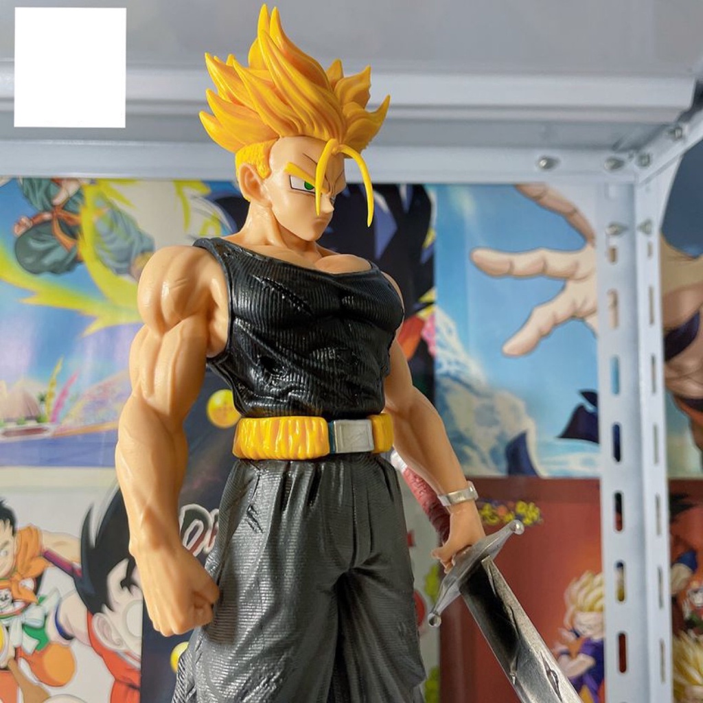 Trunks Super Saiyan Action Figure Dragon Ball Tinggi 30CM