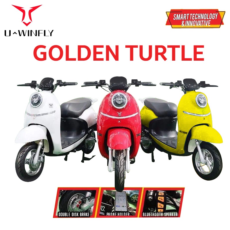 Uwinfly Golden Turtle GN Motor Listrik U Winfly