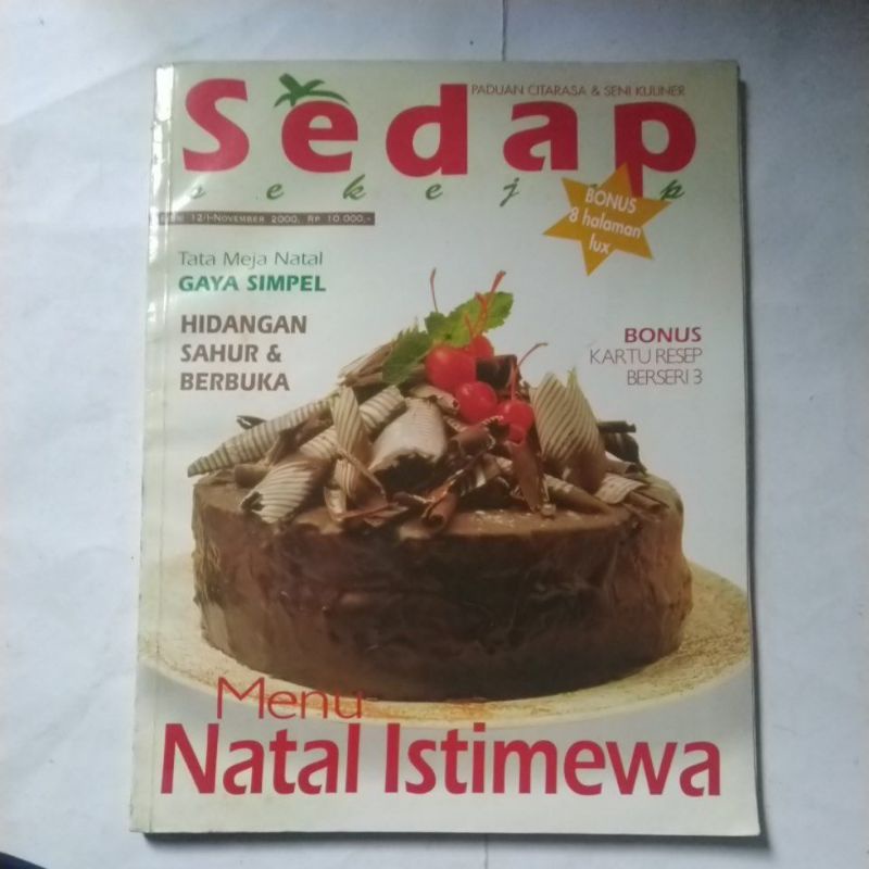 Majalah Sedap Sekejap Menu Natal Istimewa