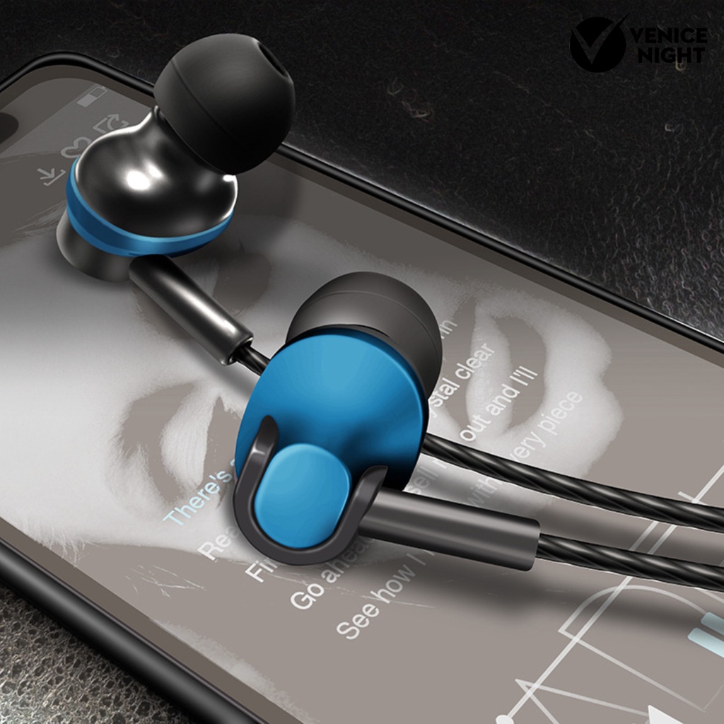 (VNEP) (Berkabel) Earbud High Fidelity Ultra Bass Sound Ergonomis 3.5mm Komputer Gaming Earbud In-ear untuk Merekam Lagu