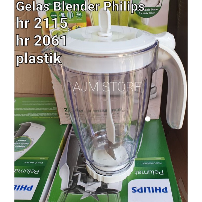 Set Gelas Jus Philips Hr 2115,2116 Plastik