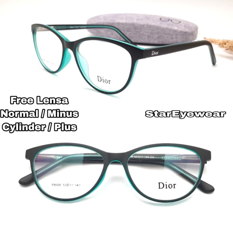 Kacamata Anti Radiasi - Kacamata Paket Lensa Photocromic / Blueray - Kacamata Minus - Kacamata 8006