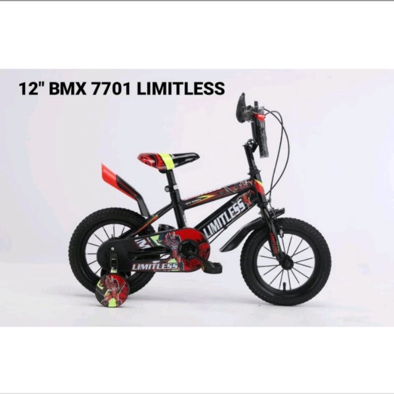 sepeda anak sepeda cowok bmx 12 limitless