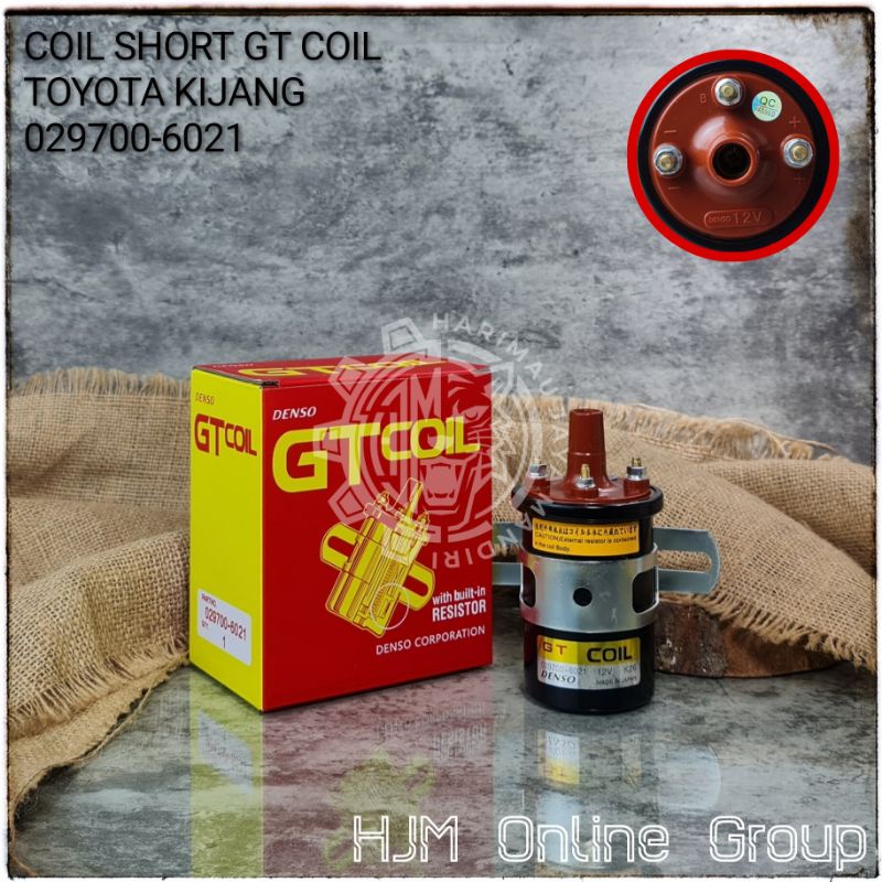 KOIL BOTOL PENDEK KAKI 3 KIJANG / FUTURA - IGNITION COIL SHORT