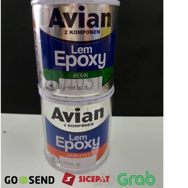 

LEM EPOXY AVIAN 2 KOMPONEN HARDENER dan RESIN