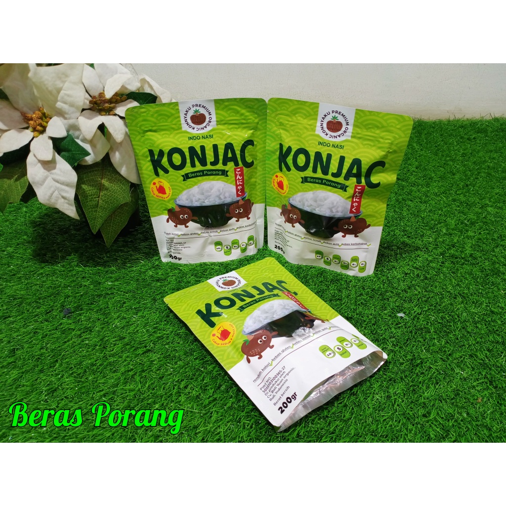Nasi Instant Konjac Rice Beras Porang 200 gram