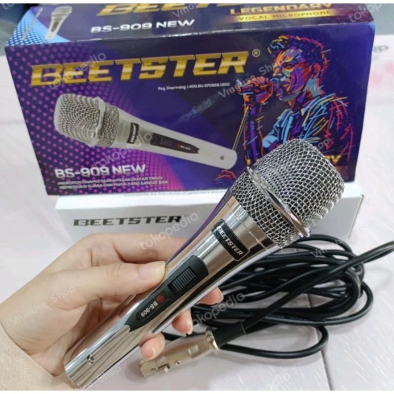 Jual Mic Beetster Stainless Mik Beetster Mic Sony Kabel Mik