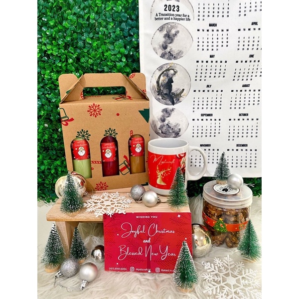 

Christmas Hampers parcel natal kue kering mug natal calendar coffee