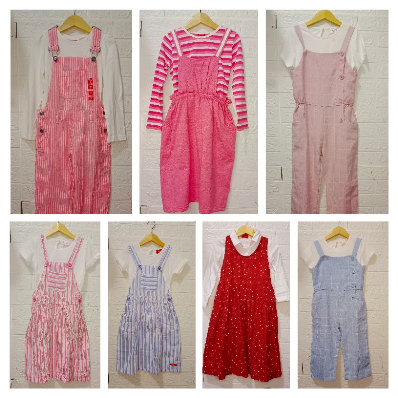 Overall One Set Cool Kids ( 4-12 Tahun )
