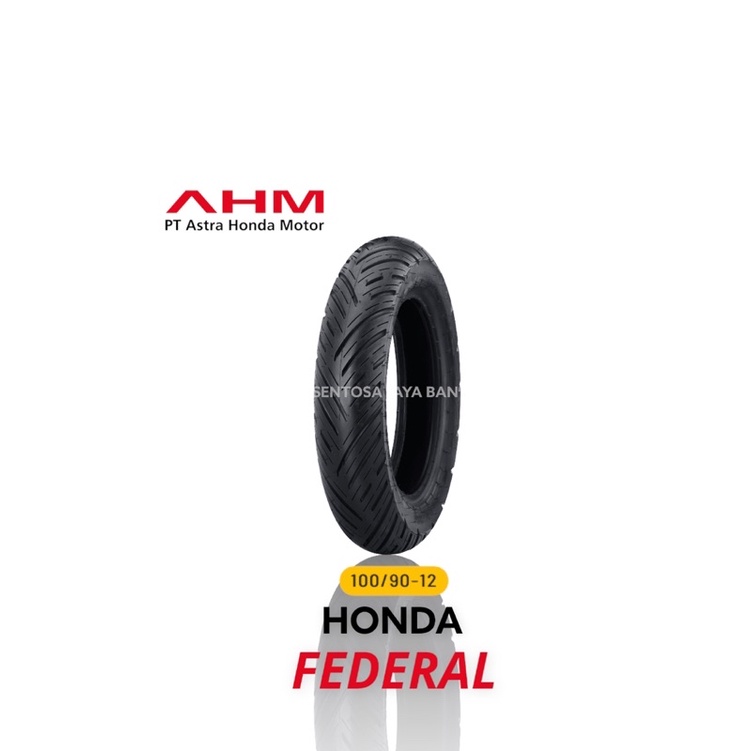 Ban AHM Federal 100/90-12 Tubeless