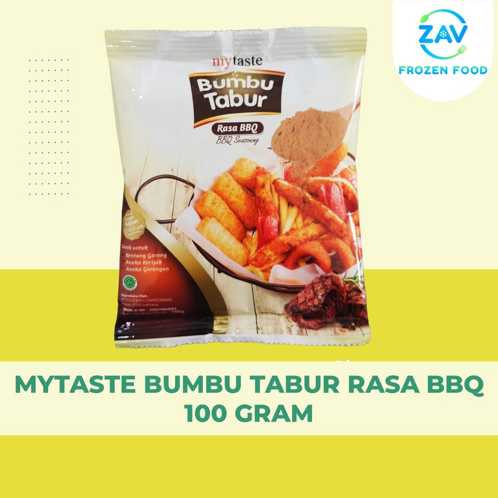 

MYTASTE BUMBU TABUR RASA BBQ 100 GRAM