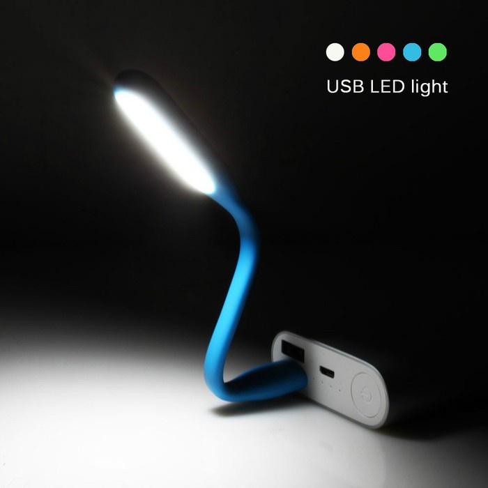 USB LED Light Emergency Stick Portable Lampu USB Baca Senter LED Sikat