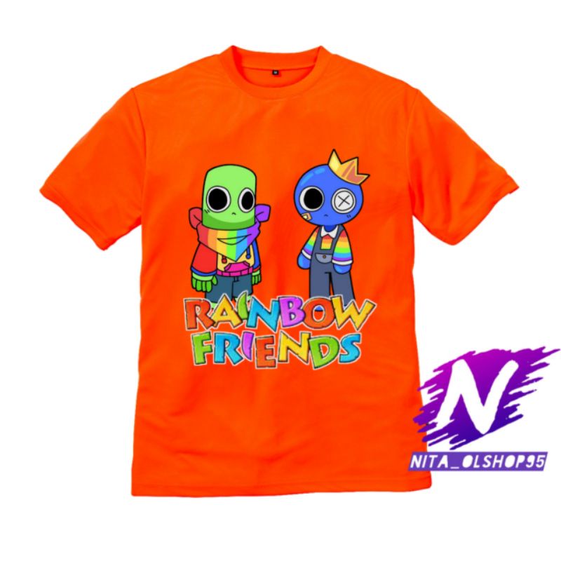 kaos anak rainbow friends baju anak rainbow friends kaos rainbow friends game Roblox