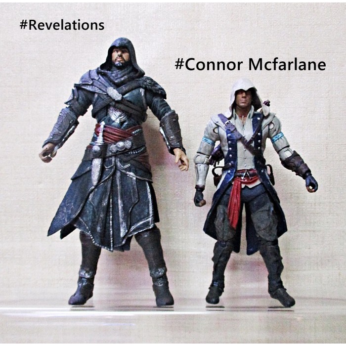 Action Figure Neca Assassins Creed Revelations & Connor Mcfarlane Lose