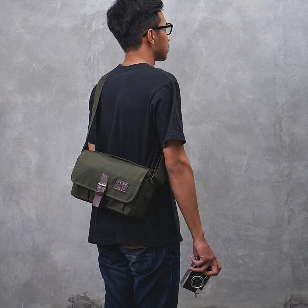 Tas Kamera Mini for Mirrorless / Small Dslr HNX-009 Green
