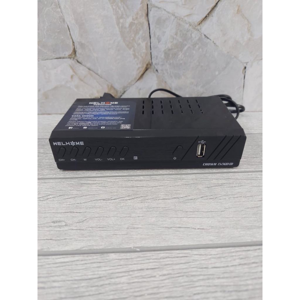 Set Top Box Tv Digital Welhome DVB-T2-03