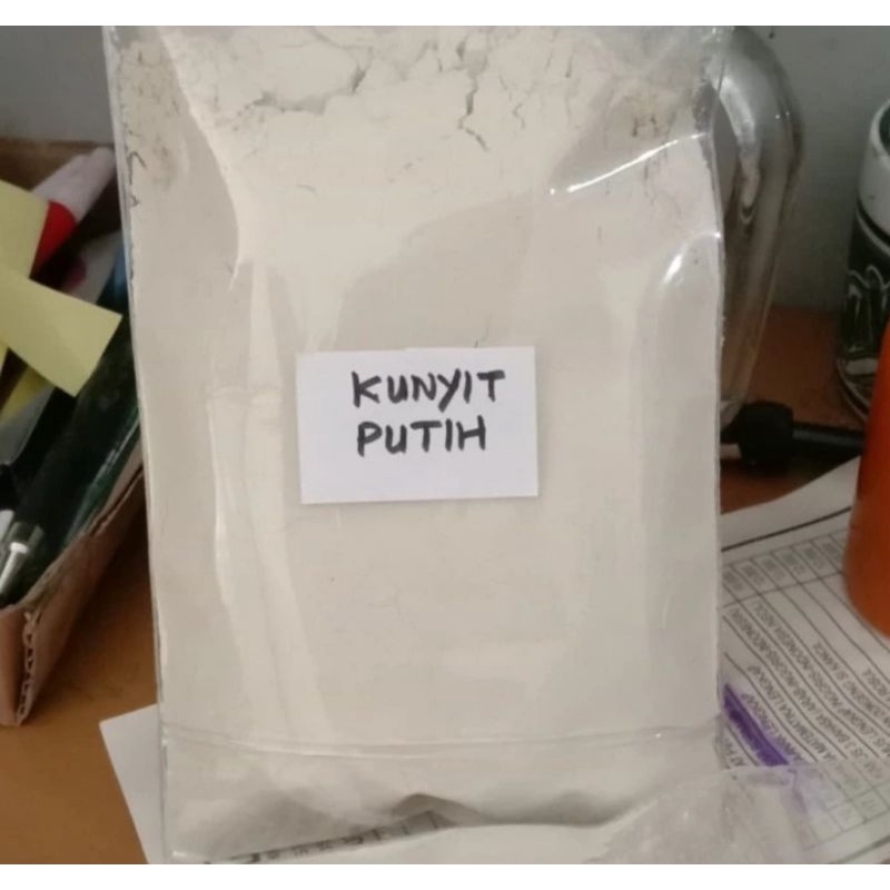 kunyit putih, kunyit putih bubuk, herbal