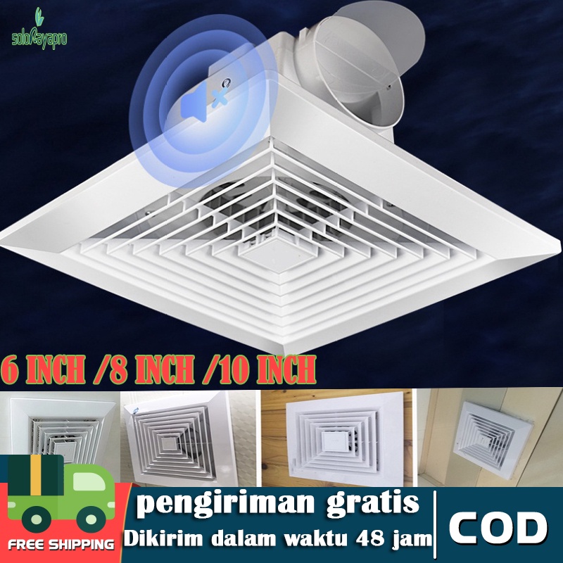 Jual 10inch /8 inch Exhaust fan Plafon exhaust fan dapur /exhaust fan
