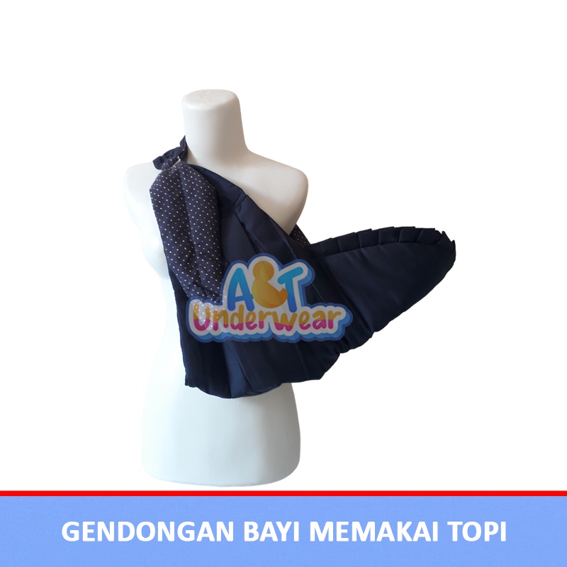 AT133-Gendongan Bayi Pinggir Besar/Alat gendong bayi model samping