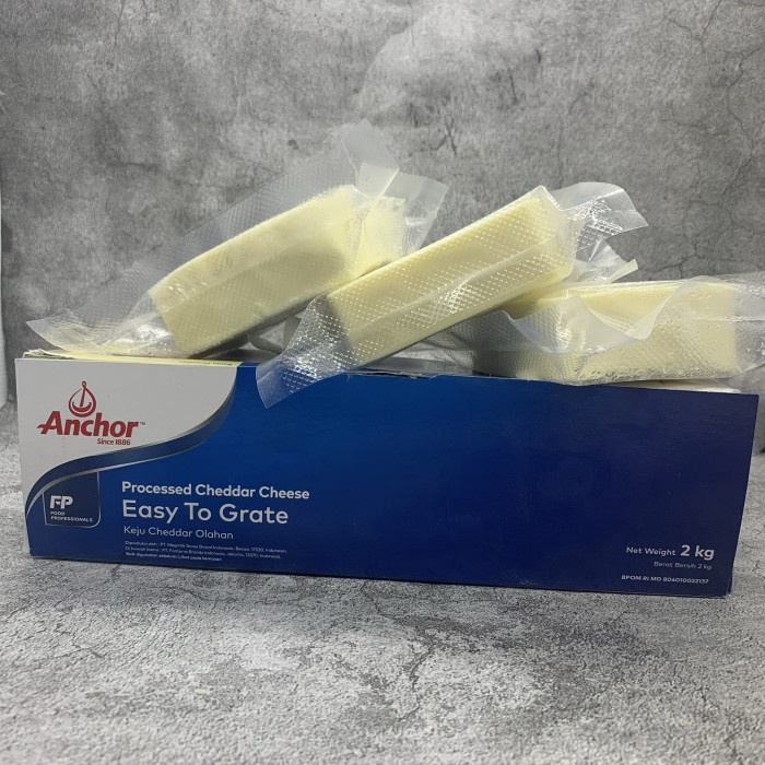 

T0P ANCHOR KEJU CHEDDAR EASY GRATE REPACKAGE 250GR NICE