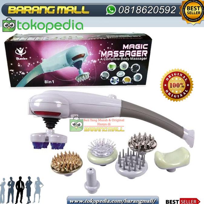 ALAT PIJAT MAGIC HAND MASSAGER 8 IN 1 MULTIFUNGSI spt jmg advance