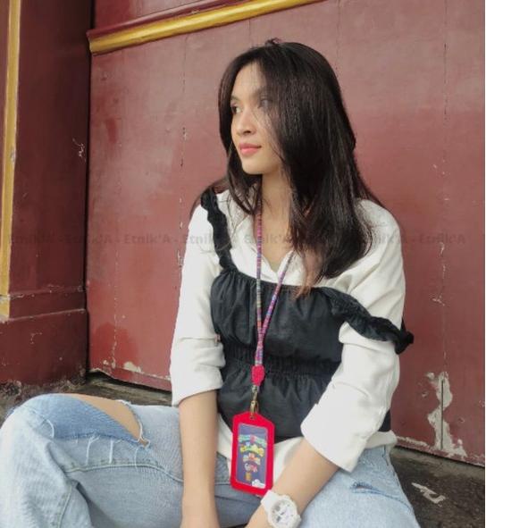 

TERBAIK LANYARD TENUN / ID CARD HOLDER TALI ♪ 883