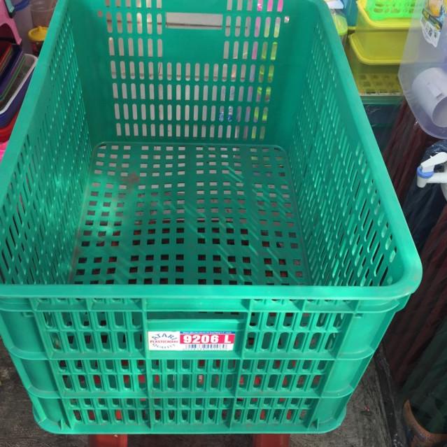 

Box Container 9206 L Atari Green Leaf Mirip Keranjang Hanata 2003