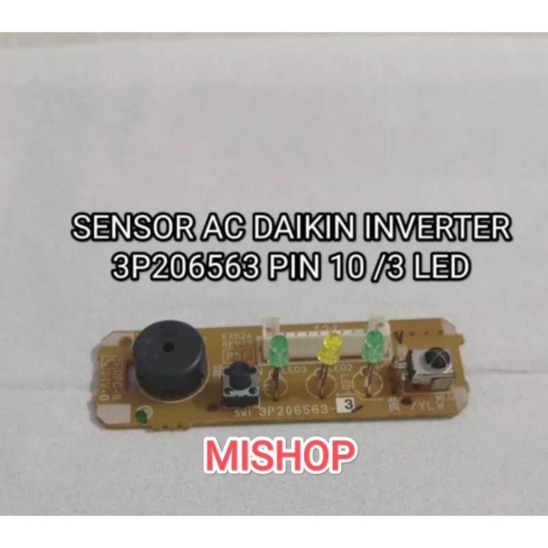 SENSOR AC DAIKIN INVERTER FTKC15-35PVM4/NVM4 3P206563-3 10 PIN ORIGINAL