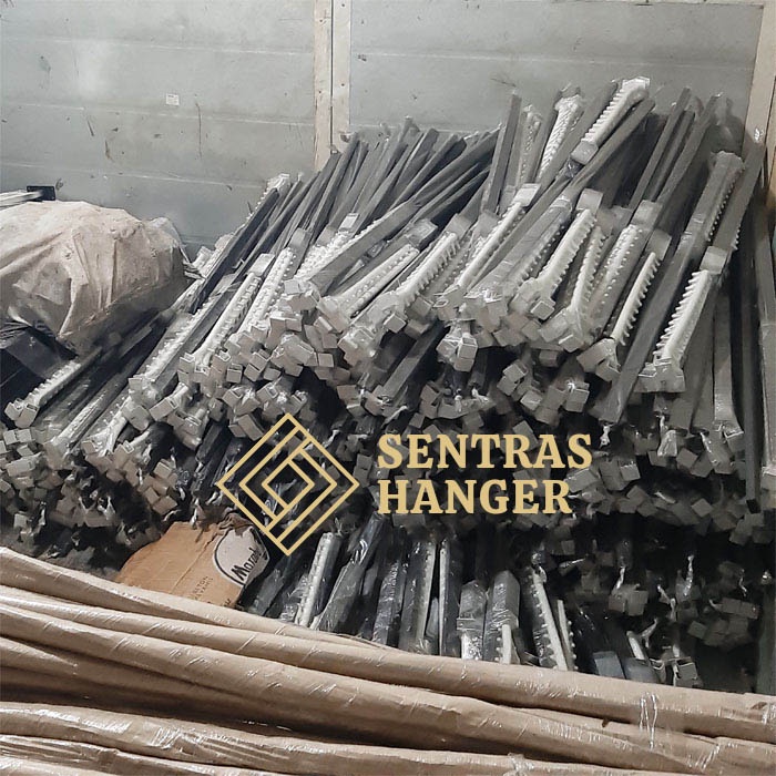 Gantungan Baju Pipa Kotak/Gantungan baju dinding/Gantungan baju Paket 2 in 1/Gantungan baju suling