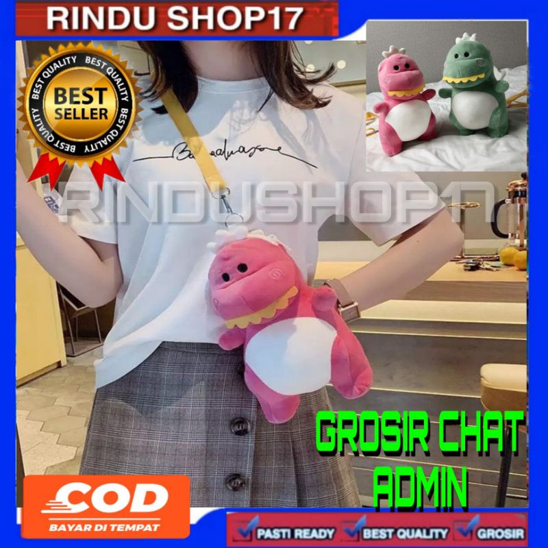 [RS] BONEKA MOTIF DINOSAURUS TAS SELEMPANG BAHU KARTUN DINOSAURUS TERLARIS