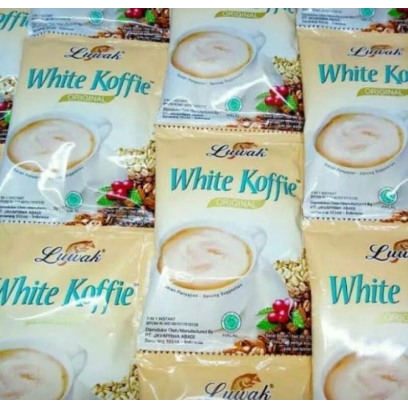 

Kopi luwak white coffe Renceng