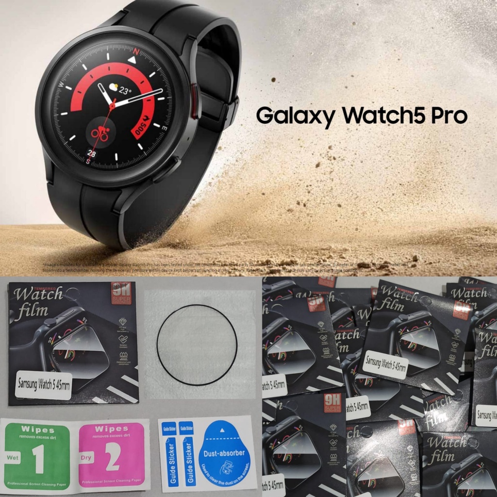 Anti Gores SAMSUNG GALAXY WATCH 5 40MM 44MM PRO 45MM Pelindung Layar