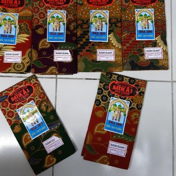 kain sarung cewe doa ibu dijahit kembang