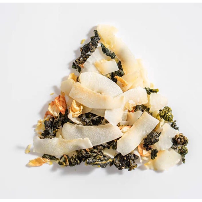 Coconut oolong Jasmine Tea / Kelapa jasmine dan oolong