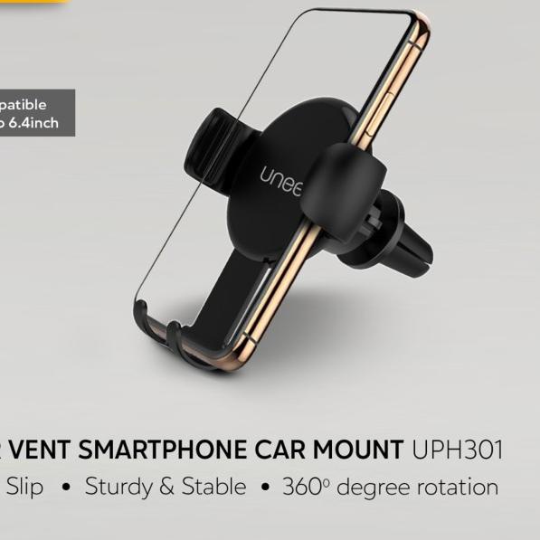 UNEED Car Holder Handphone Air Vent Smartphone Car Mount Holder UPH301