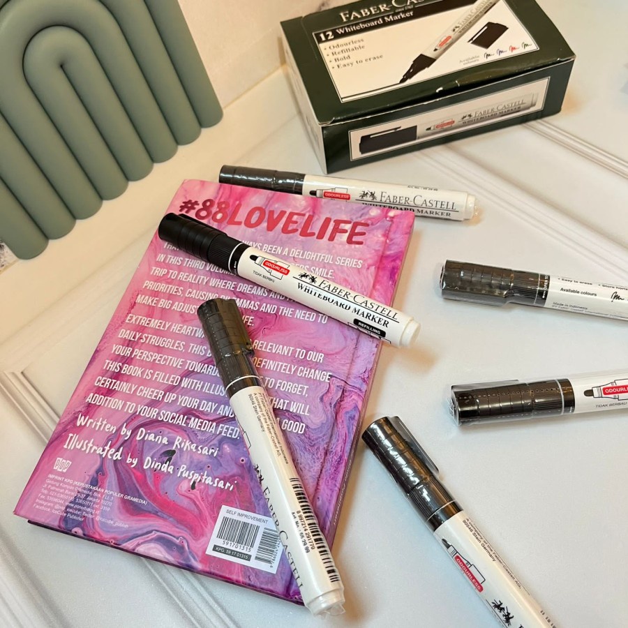 

SPIDOL WHITEBOARD FABER CASTELL MARKER 1PCS PAPAN TULIS KUALITAS TERJAMIN ALAT TULIS SEKOLAH DAN KANTOR BERKUALITAS HARGA TERJANGKAU BISA COD