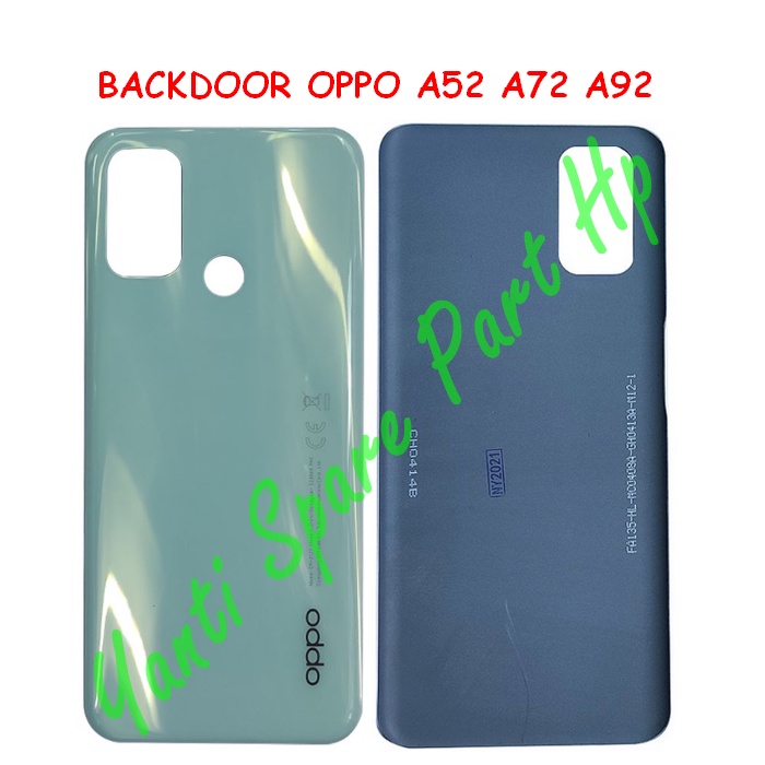 Backdoor Tutup Belakang Oppo A52 A72 A92 Original Terlaris New