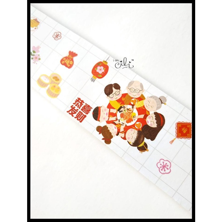 

(Belt.Imlek Yusheng) Label Toples Selongsong Toples Cny Sincia