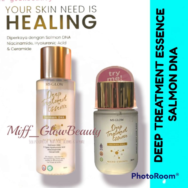 MS GLOW Deep treatment essence Salmon DNA