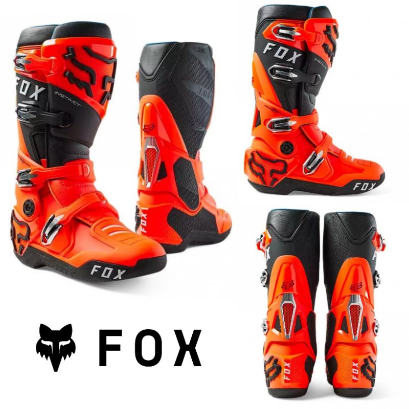 FOX INSTINCT 2.0 ORANGE FLO BOOT