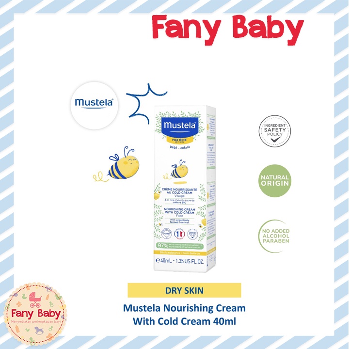 MUSTELA NOURISHING CREAM WITH COLD CREAM 40ML