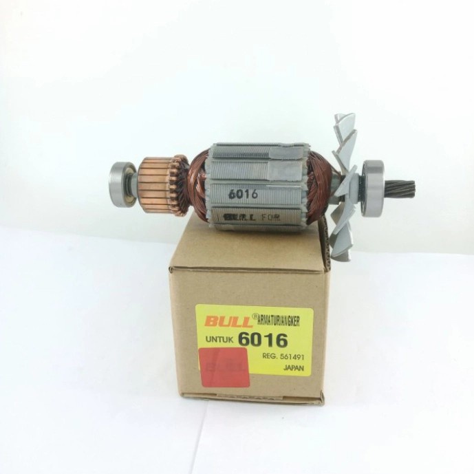 ARMATURE / ANGKER 6016 FOR MESIN BOR MAKITA 16MM TIPE 6016