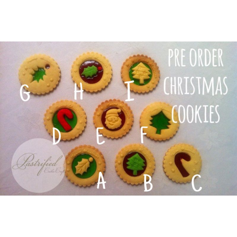 

Christmas Cookies Stained Glass 1 set