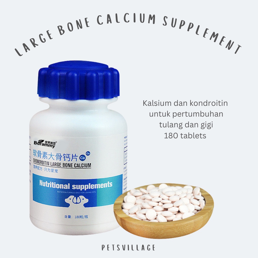 LARGE BONE CALCIUM SUPPLEMENT 180 TABLETS