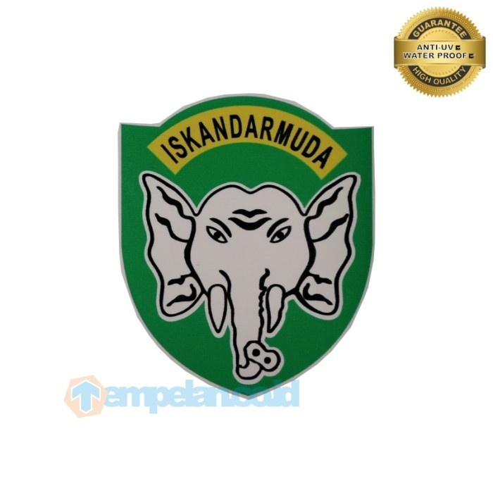 STIKER KODAM ISKANDAR MUDA