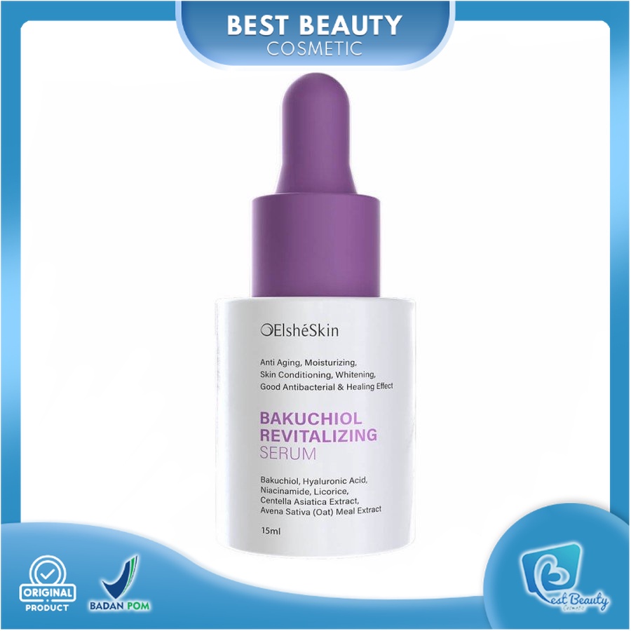 ★ BB ★  Elsheskin Bakuchiol Revitalizing Serum 30ml - 15ml